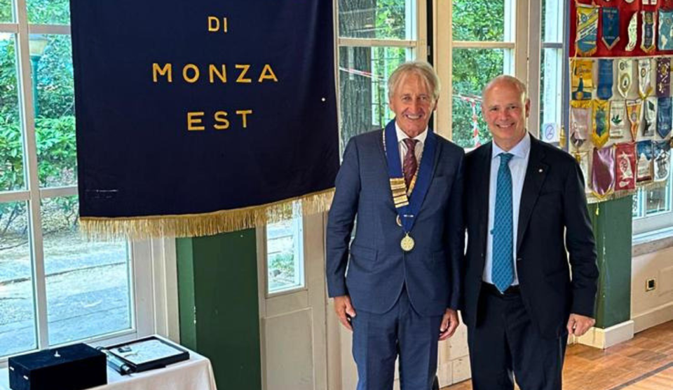 Rotary Monza Est Nuovo Presidente e Presidente uscente