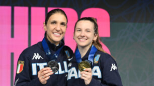 Scherma Fioretto Arianna Errigo Martina Favaretto - foto Federscherma