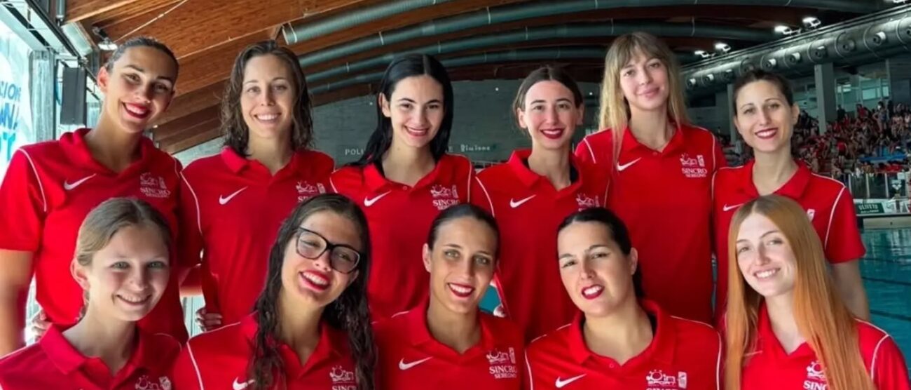 Seregno Sincro 2026 Gruppo sincronette a Riccione