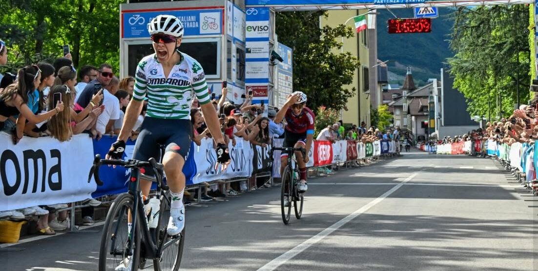 Seregno ciclismo 2026 la volata di Gualtieri a Laives