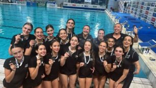Seregno nuoto arftistico 2026 Gruppo sincronette a Riccione