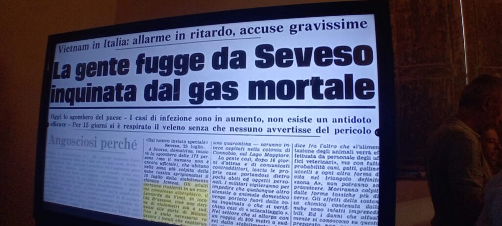 Seveso 50 anni diossina mostra Archivio Stato Milano articolo