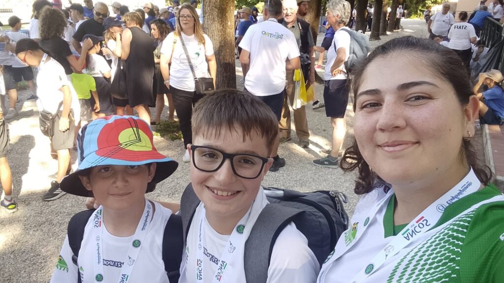 Alessio Bruno, Alessio Conti con Chiara Pavone a Terni