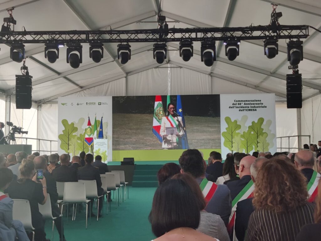 Seveso anniversario 50 anni Icmesa sindaco Borroni