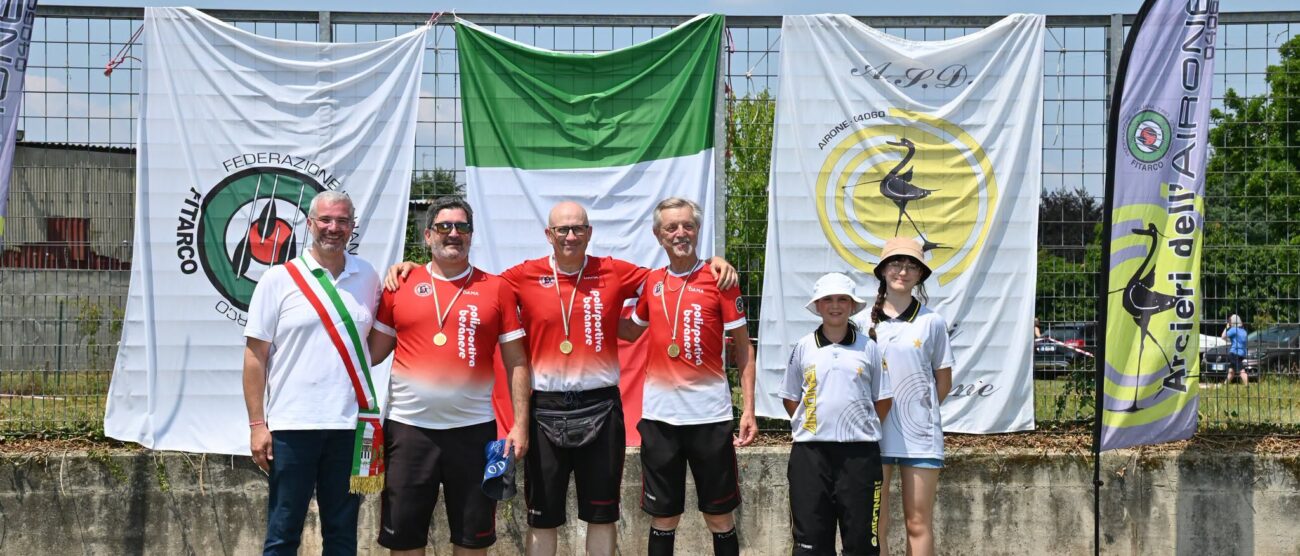 Tiro arco 2026 Sq.Polisp.Besanese prima squadra master a Carate