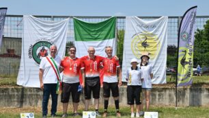 Tiro arco 2026 Sq.Polisp.Besanese prima squadra master a Carate