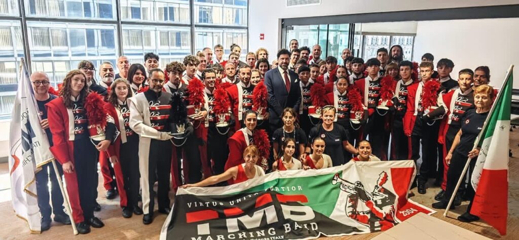 Triuggio Marching Band Usa gruppo