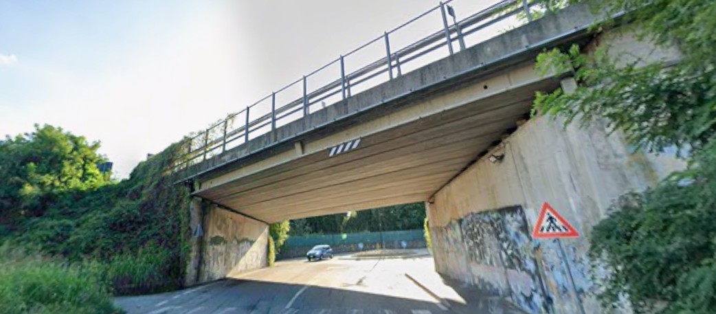Usmate ponte via Magni - foto Google Maps