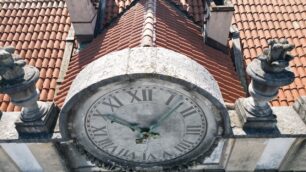 Villa reale Monza orologio sud tetto