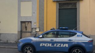Una Volante della Polizia di Stato di Monza