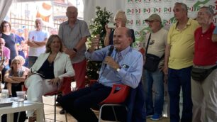 Pierluigi Bersani alla Festa dell'Unità di Monza