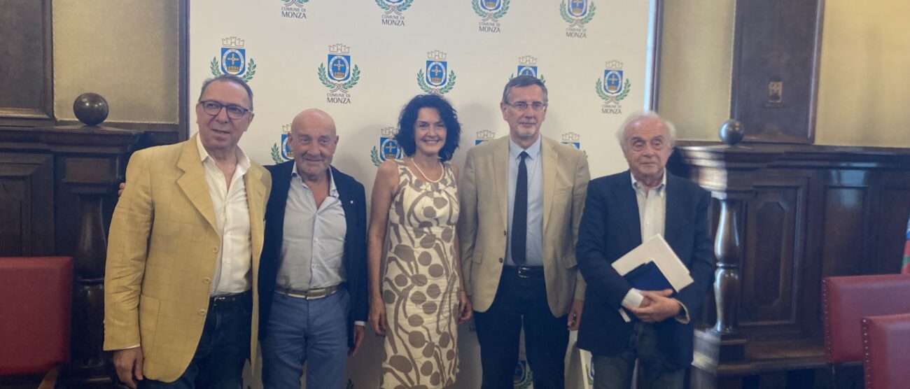 I protagonisti della conferenza stampa per la presentazione dell'accordo tra Borsa e Capac