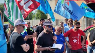 Sciopero alla Cleaf di Lissone