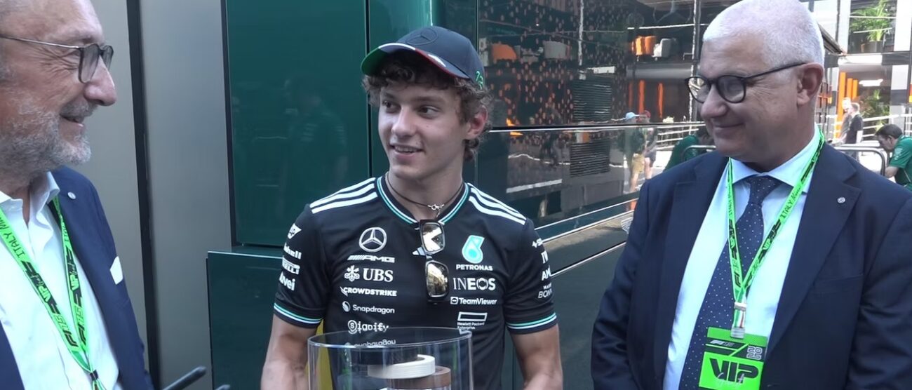 Premio Confartigianato Motori 2025 a Kimi Antonelli