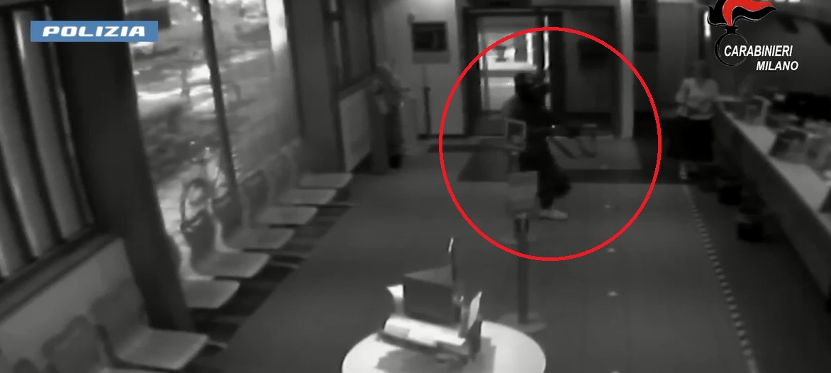Una delle rapine delle quali sono accusati i due arrestati