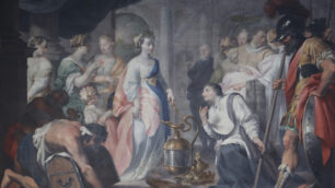 Restauro quadroni Duomo di Monza