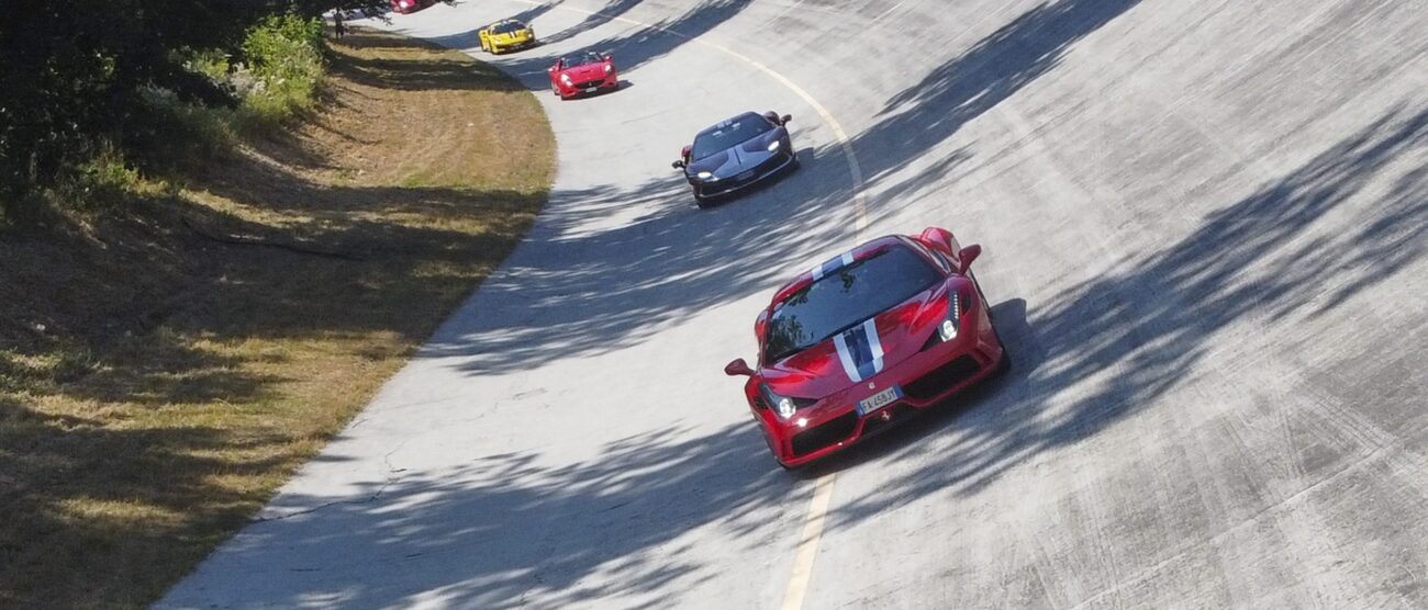 Le sopraelevate dell'autodromo di Monza