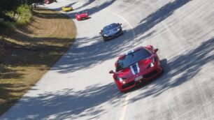 Le sopraelevate dell'autodromo di Monza