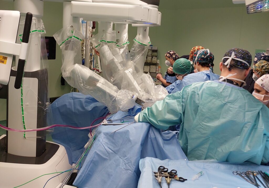 Ospedale San Gerardo chirurgia robotica