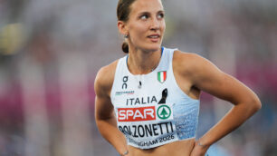 Atletica Europei 100 ostacoli Polzonetti Desio Foto di GRANA/ FIDAL