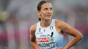 Atletica Europei 100 ostacoli Polzonetti Desio Foto di GRANA/ FIDAL