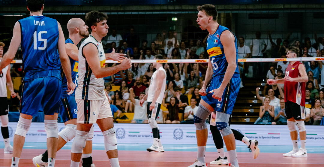 Pallavolo Italia Germania FIPAV Cup Men Elite Yuri Romanò - Fipav Creative Hub