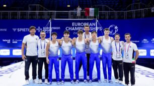 Ginnastica 2026 Squadra azzurra Cat.Junior con gli atleti brianzoli