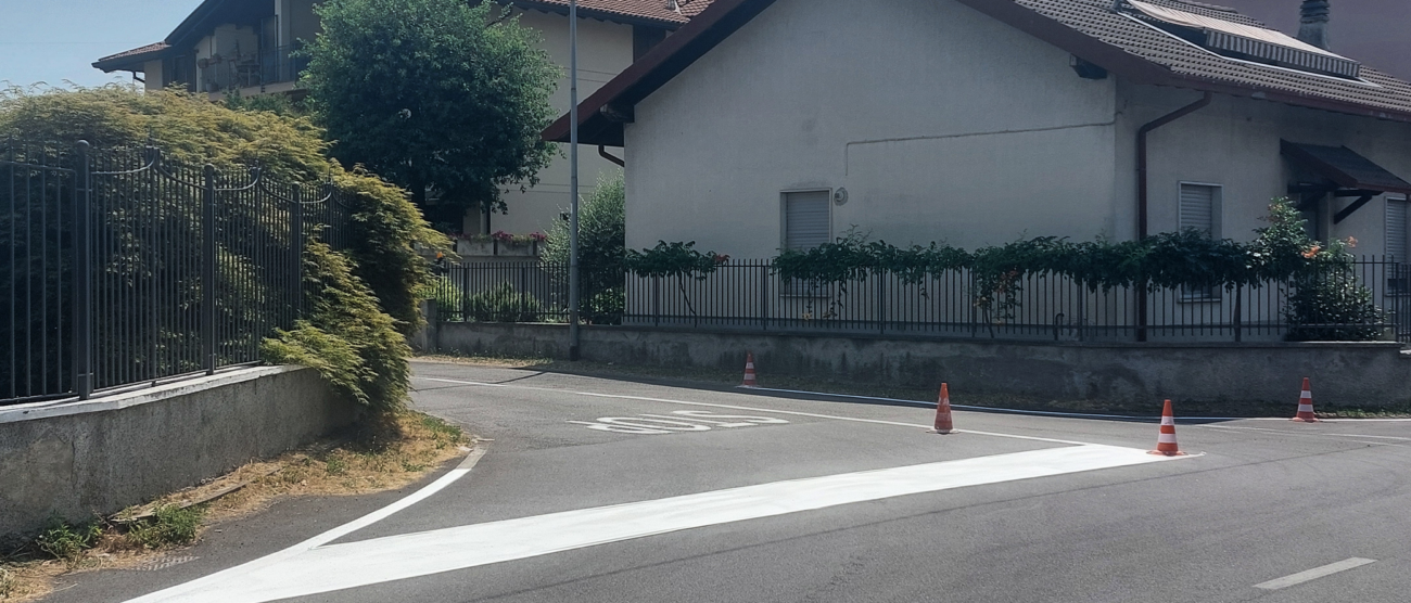 Giussano 2026 politica amministrativa segnaletica orizzontale