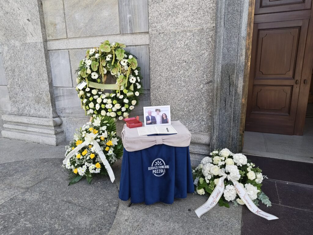 Seregno 2026 incidente aereo Perù funerale Angelucci