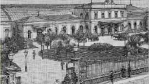 Stazione Monza foto storica