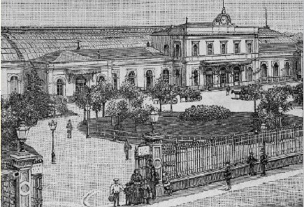 Stazione Monza foto storica