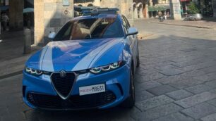 Un Volante della Polizia di Stato a Monza