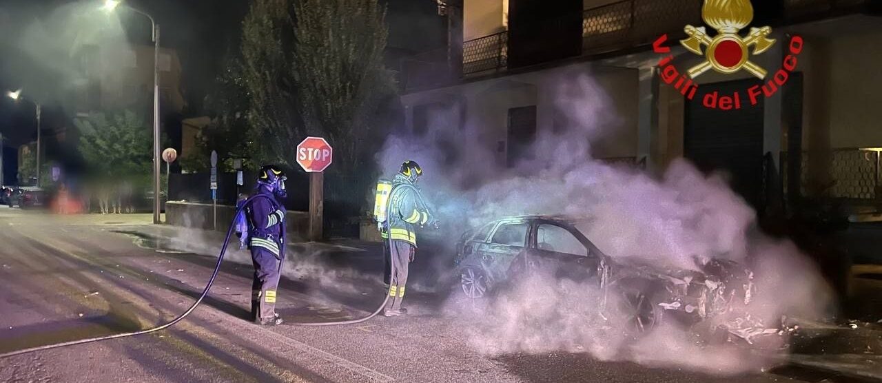 L'intervento a Usmate Velate dei vigili del fuoco