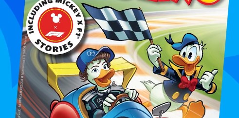 topolino copertina gp monza kimi paperelli