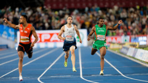 Atletica Filippo Dezza Europei Birmingham foto Grana/Fidal