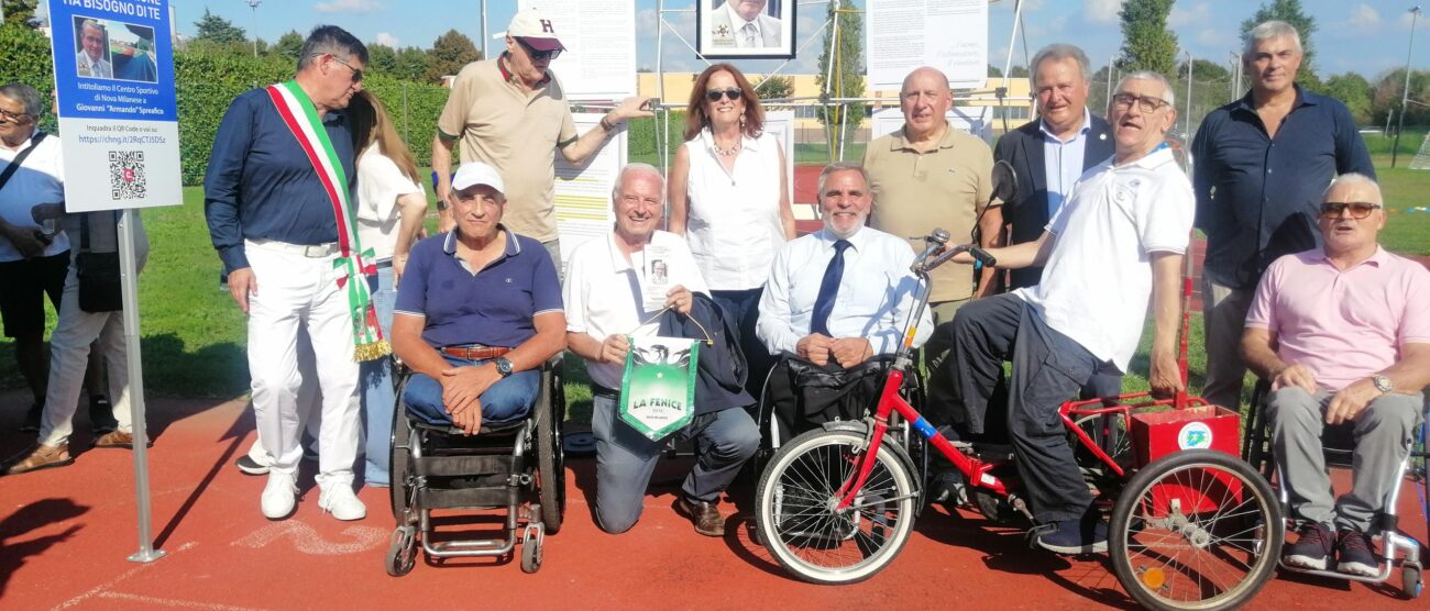 Nova Milanese Amministratori e invitati all'inaugurazione