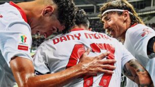 Calcio Monza Dany Mota Coppa Italia - foto Ac Monza