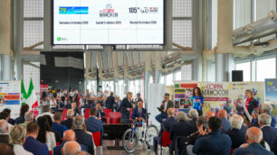 Ciclismo Trittico Lombardo conferenza stampa Coppa Agostoni Lissone