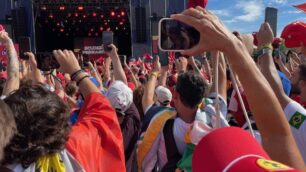 F1 Monza Gp Italia 2026 Fanzone Ferrari foto Redaelli