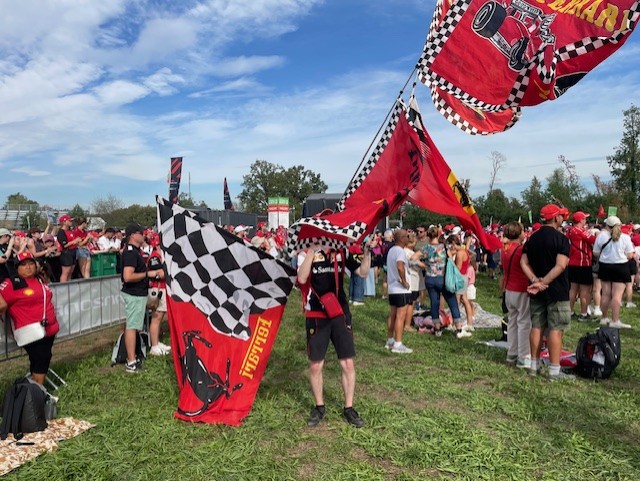 F1 Monza Gp Italia 2026 Tifosi Fanzone foto Redaelli