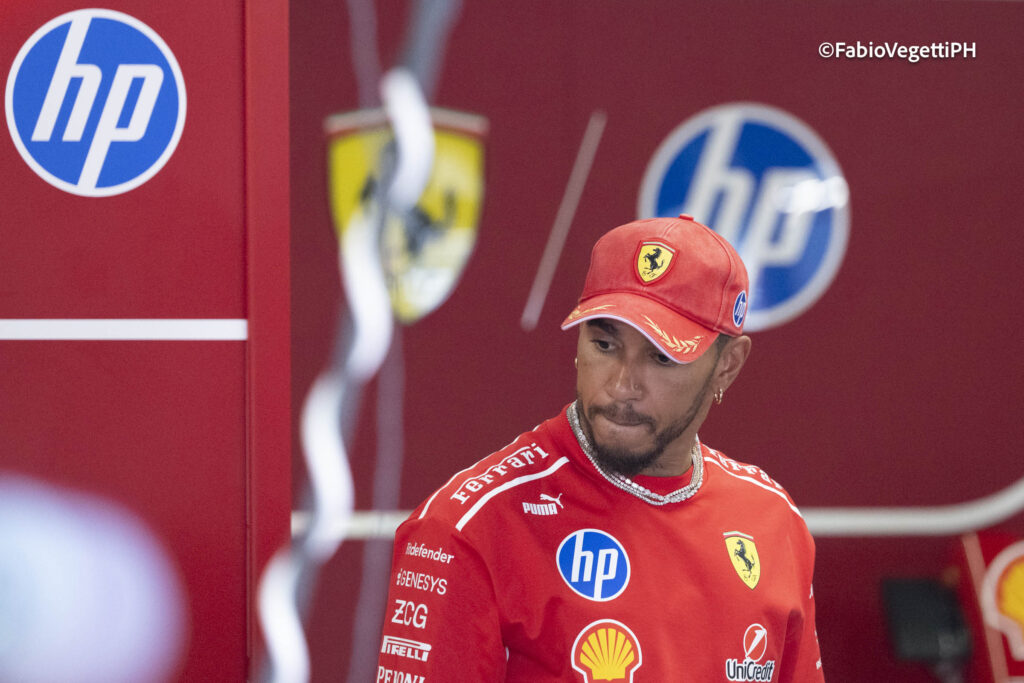 F1 Monza Gp Italia Ferrari Hamilton box foto Vegetti:ilCittadinoMB