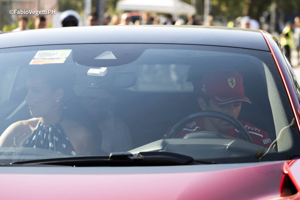 F1 Monza Gp Italia Leclerc e Alexandra foto Vegetti ilCittadinoMB