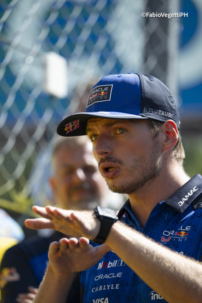 F1 Monza Gp Italia Max spiega foto Vegetti:ilCittadinoMB