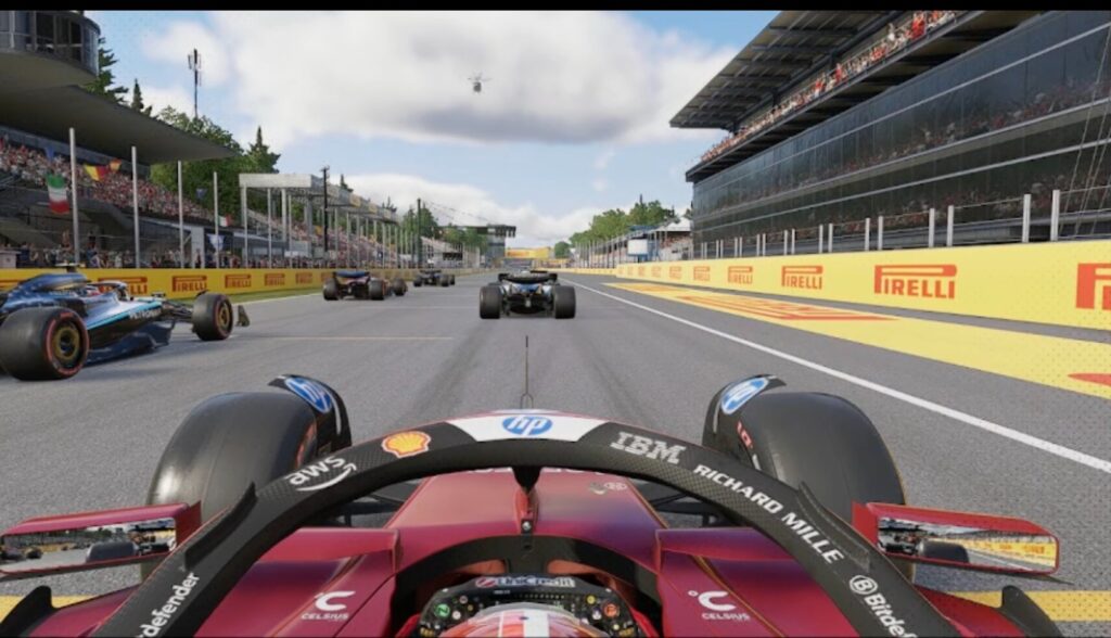 F1 Monza rettilneo