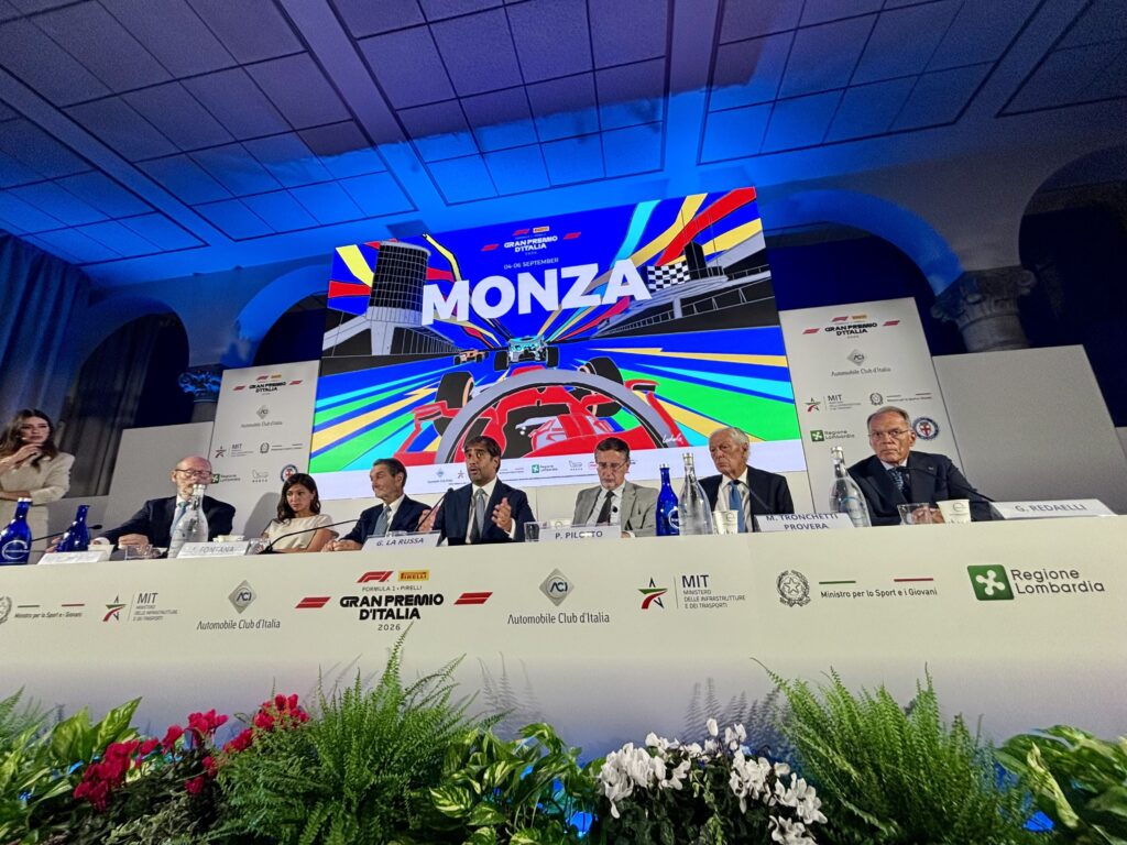 Gp d'Italia 2026 Monza conferenza Aci 2026 - foto Aci
