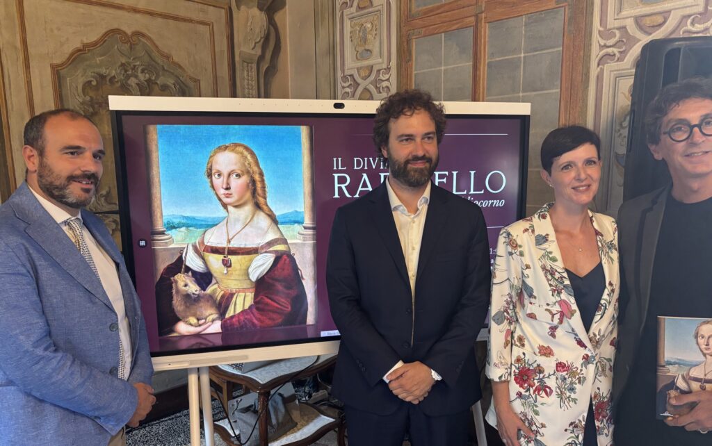 Grande arte in Brianza conferenza stampa Vimercate Raffaello