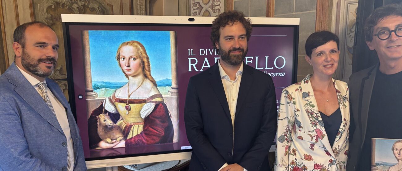 Grande arte in Brianza conferenza stampa Vimercate Raffaello