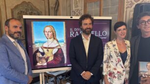 Grande arte in Brianza conferenza stampa Vimercate Raffaello