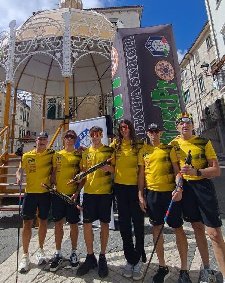 Lissone Skiroll 2026 atleti Pol.Team Brianza sez.Sport Invernali a Capracotta