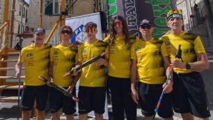 Lissone Skiroll 2026 atleti Pol.Team Brianza sez.Sport Invernali a Capracotta